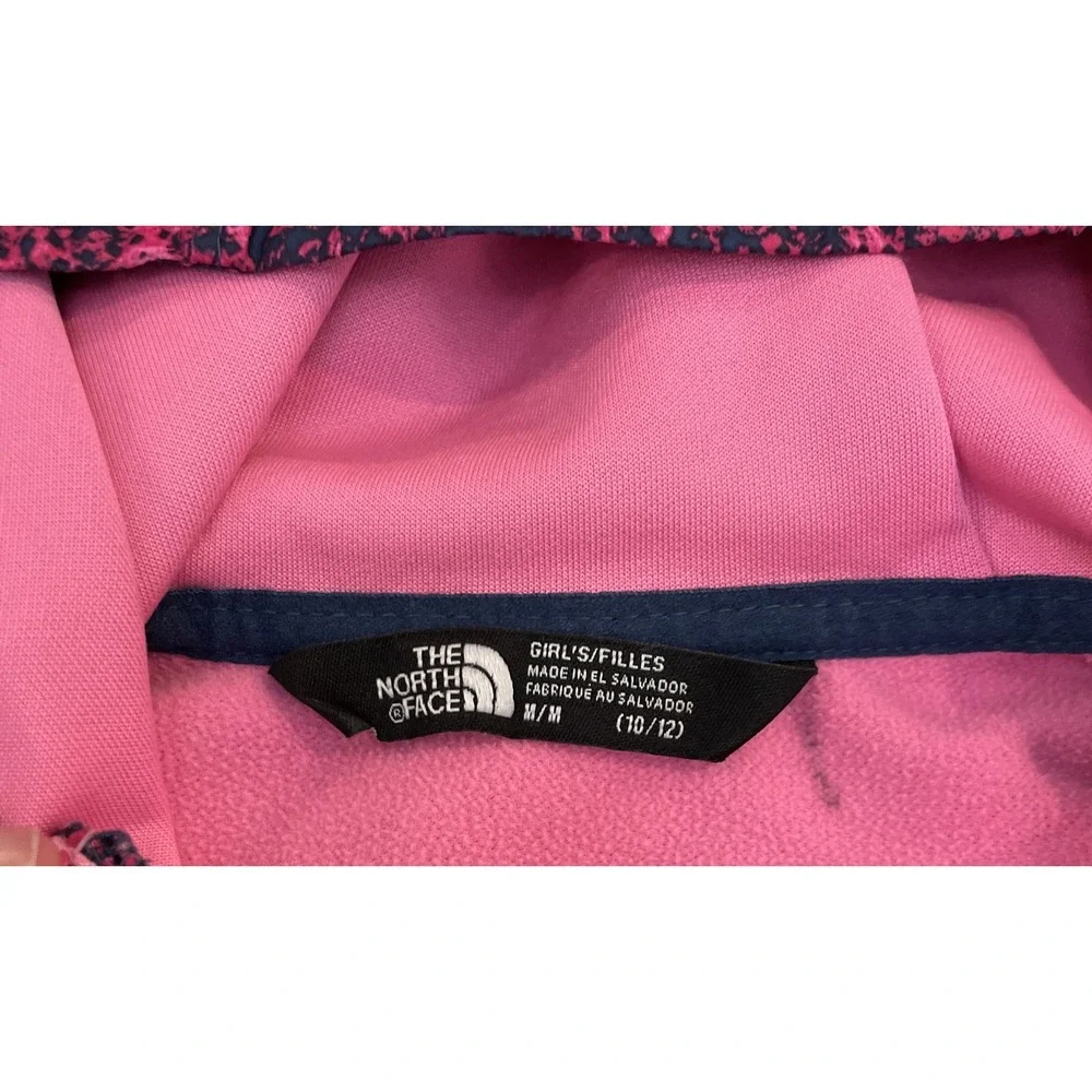 The North Face Jacket Girls Size M (10/12)‎ Pink Zip Hood